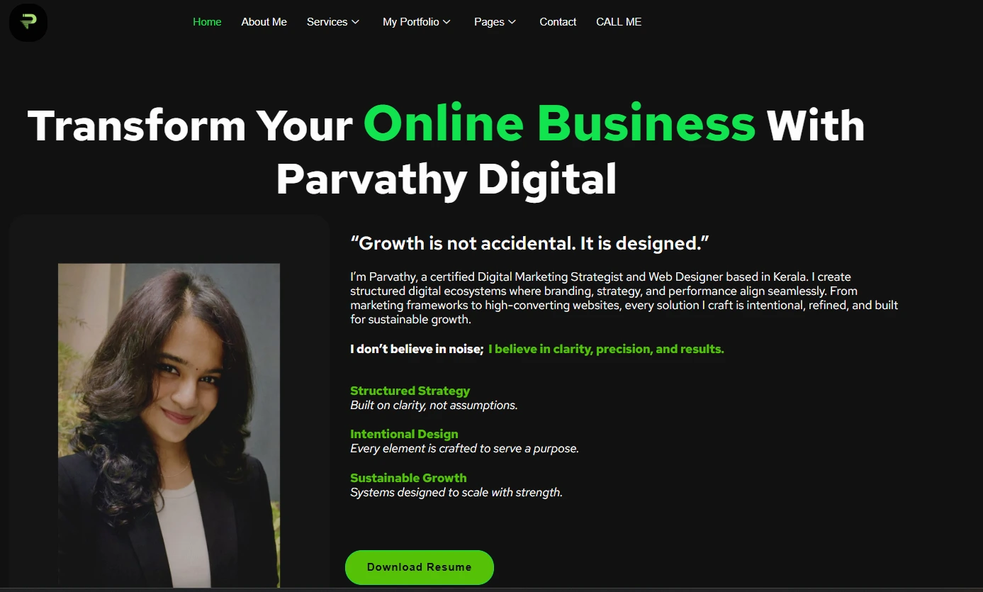 website & logo design