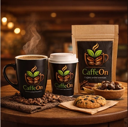 CaffeOn-Logo-on-cups-portfolio